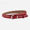 All-match Fashion Casual Student Women's Genuine Leather Belt with Jeans High-end Decoration Women's Thin Belt