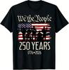 250 Years US Flag 250th Anniversary American Birthday USA T-Shirt