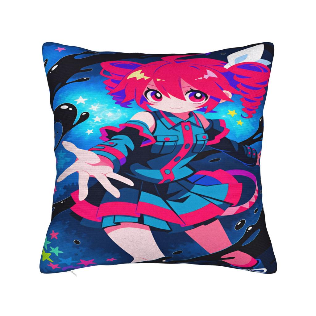 Kasane Teto Character Pillow Case  Print Pillow Cover Morden Pillowcases For Sofa Car Home Decor