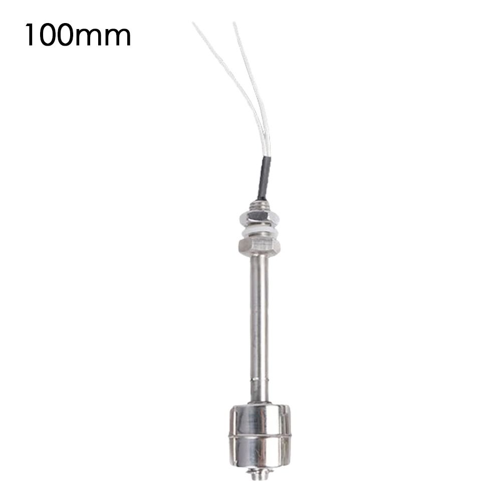 Switch 45-250mm Tank Liquid Water Level Sensor Tank Pool Flow Sensors Stainless Steel Float Switch