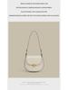 2025 French Cowhide Shoulder Bag: Luxe Niche Design, Genuine Leather Handbag, Small Commuter Messenger Bag