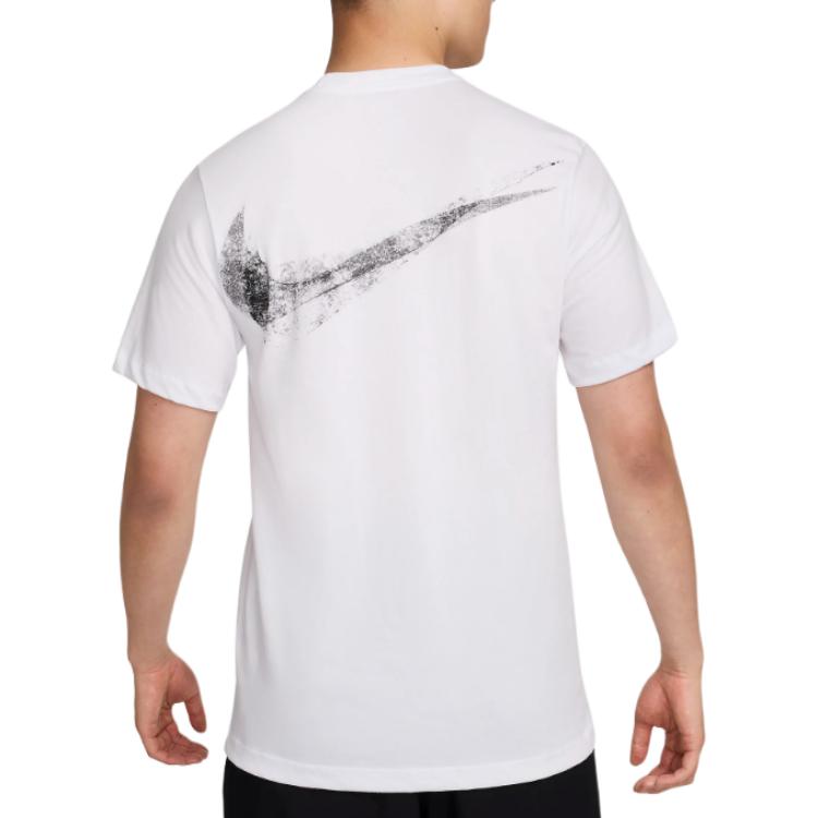 Nike T Shirts Men's White Crew Neck HF5247-100