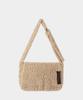 Kisyning New Marry Fur Big Bag (Oatmeal Beige)