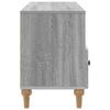 TV Stand Grey Sonoma 102 X 34.5 X 50 Cm Engineered Wood