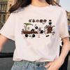 Totoro T-Shirt Women Top Tee Shirts Spirited Away T-Shirt Tshirt Studio Ghibli Kawaii 90s