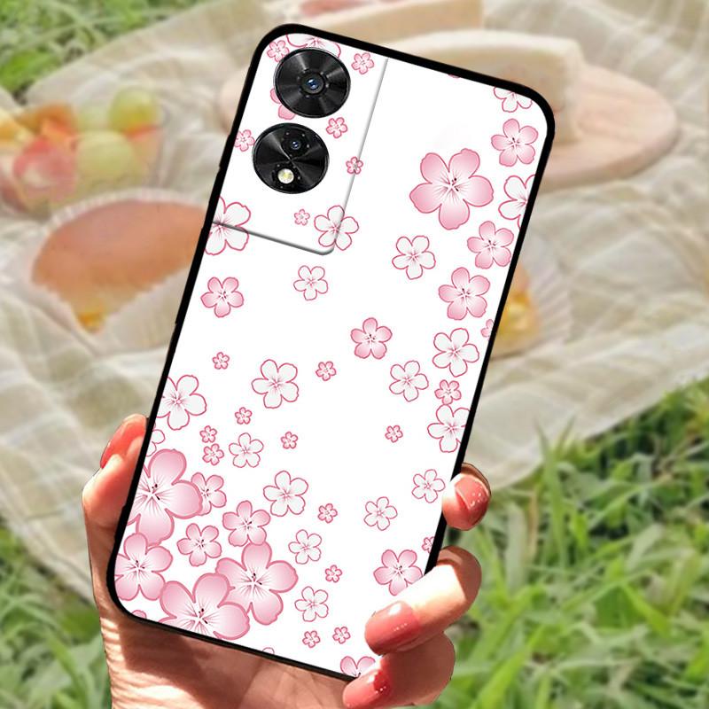 For TCL 505 Case Cover For TCL 50 SE Silicone Soft Marble Black Bumper Funda Coque for TCL 50 5G Full Protective TCL505 TCL50 SE