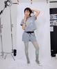 EEERRR Not Everyone Stripe Set-Up Short Pants (Skyblue)
