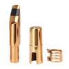Mouthpiece Set Mouthpiece Ligature Cap for Baritone Saxophone Brass 234g Gold & & 13.3x1.76x2.1cm
