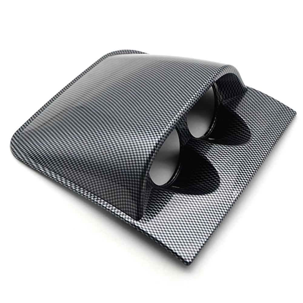 Universal for Left&right Hand Drive Black&carbon 2 Inch/52mm Dash Board Dual&Triple Gauge Pod Color Gauge Pod Mount Holder