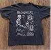 Radiohead The Bends Tour Tee Black Shirt