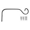 Multi-purpose Hanging Plant Stand Hooks Wrought Iron Hanging Plant Brackets  Balcony