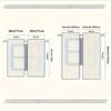 2pcs Set Moon & Starry Sky Semi-Sheer Curtains - Polyester   Machine Washable   Rod Pocket Design For Bedroom & Living Room Decor
