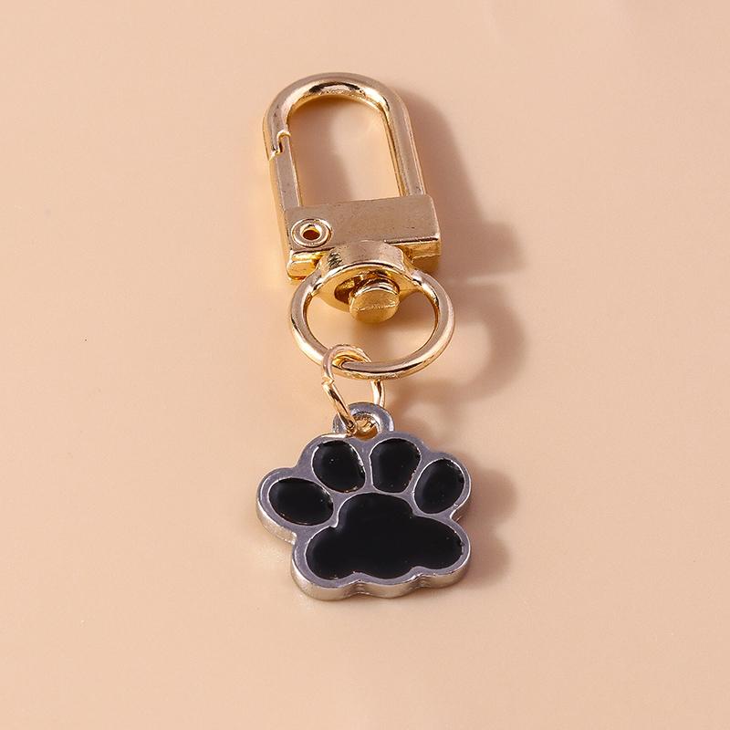 Aihua Cute Enamel Puppy Cats Keychain for Women Girls BFF Bestfriends Handbag Pendant Birthday Jewelry Gifts