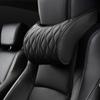 Car Headrest Lumbar Support Memory Foam Vertebral Lumbar Support Car Neck Pillow Back Cushion Office Car Interior Accessories