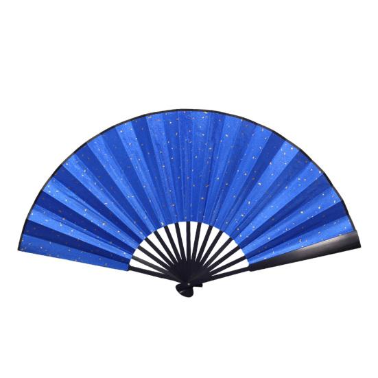 Silk Bamboo Folding Fan DIY Calligraphy Painting Men Women Hand Held Fan Summer Portable Cooling Fan Party