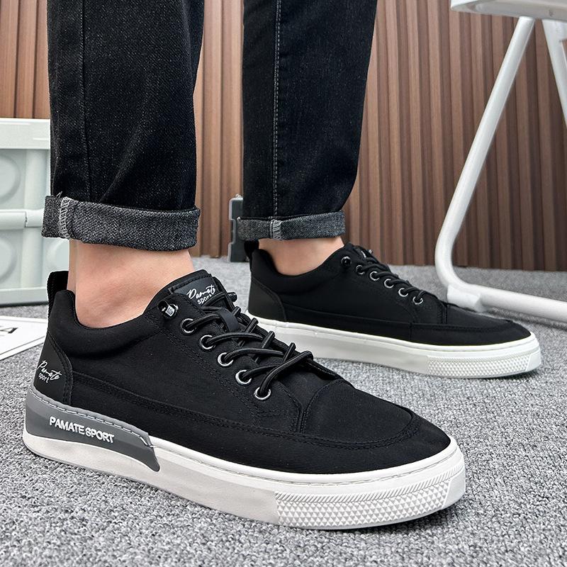 New Men Casual Shoes Breathable Black Sneakers Fashion Driving Walking Tennis Shoes for Male Skate Flats Zapatillas Hombre