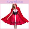 Stylish Little Red Riding Hood Costume For Women Perfect For Halloween Events