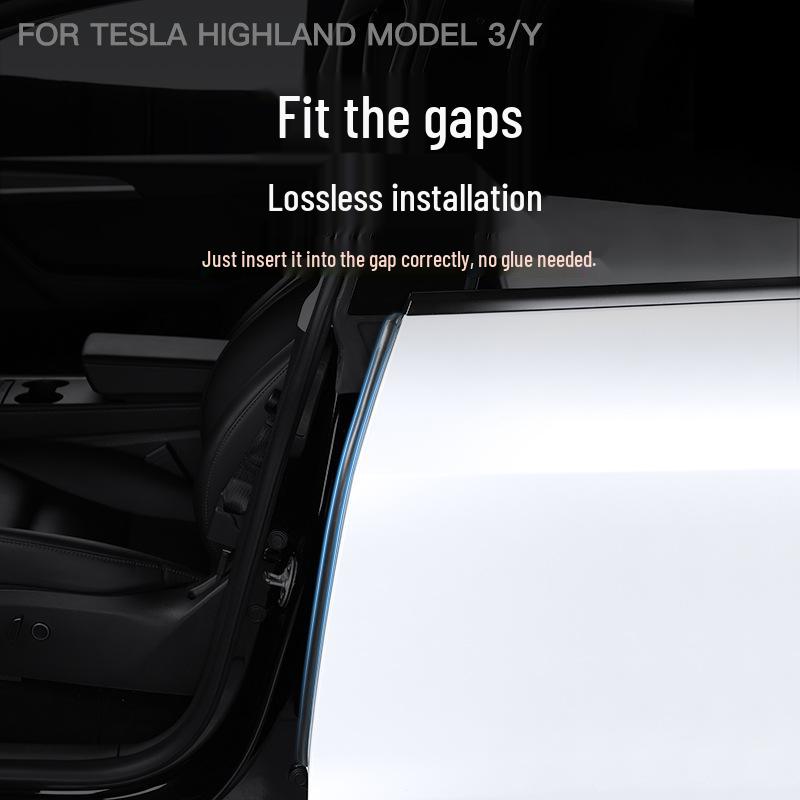Dźwiękoszczelna Uszczelka do Słupka B w Tesla Model 3/Y Redukcja Hałasu