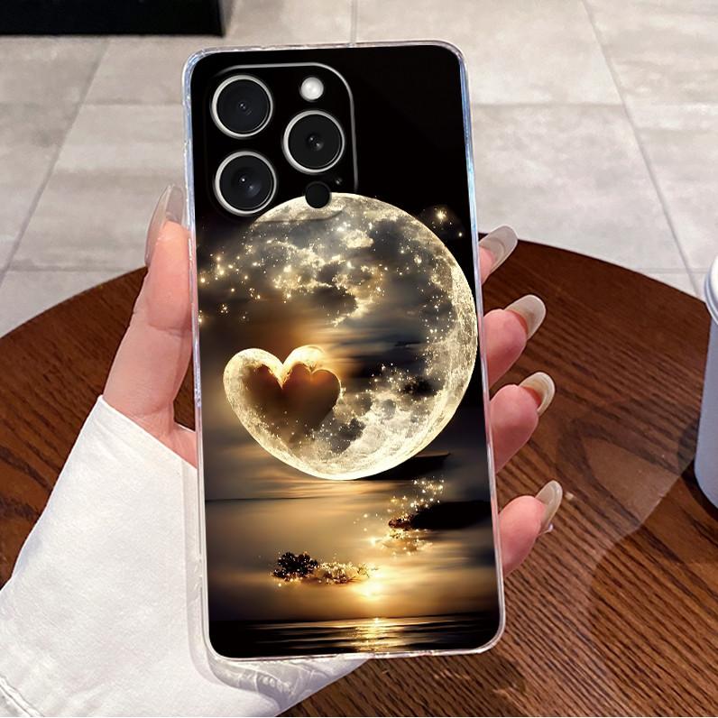 Case For iPhone 13 Pro 6.1" Casing iPhone 13 Pro Max 6.7" Cover Luxury Cute Love Rabbit Funny Clear Soft Silicone TPU Phone Case
