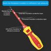 1000V Insulated Electrician Screwdriver Set,13Pcs Professional Cushions Grip Screwdriver Set Household Repair Tool