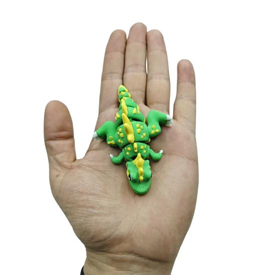 3D Printed Spinosaurus Figurine Movable Joints Dinosaur Stress Relief Dino Fidget Toy Home Office Desktop Decoration Ornament
