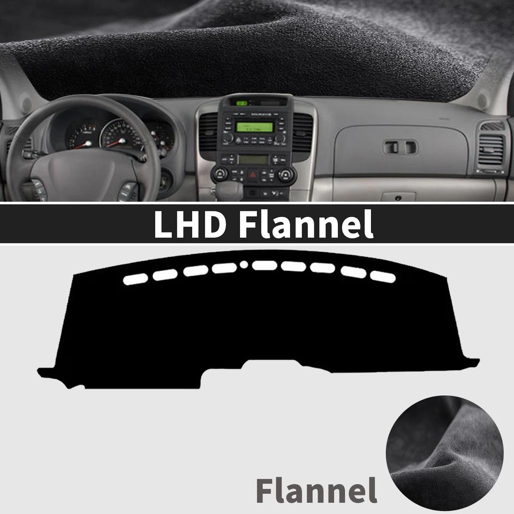 For Kia Carnival 2006-2013 Sedona High Quality Dashboard Cover Dashmat Sunshade Anti‑UV Protector Dash Mat Pad Accessories