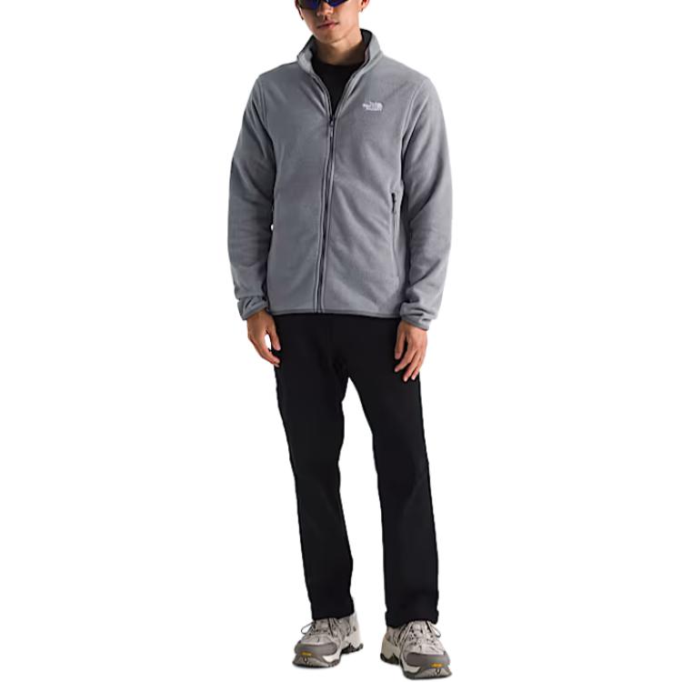 The North Face Jackets Men's Gray Stand Collar Moderate Other NF0A8D0R-CQI