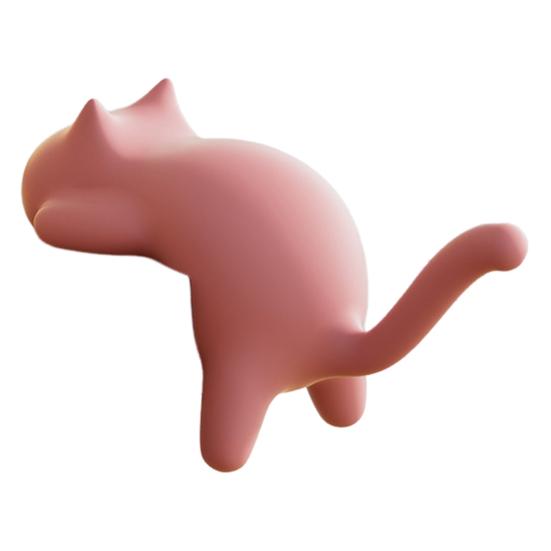 1/3Pcs Cute Cat Shaped Hook Table Handbag Hanger Strong Load-bearing