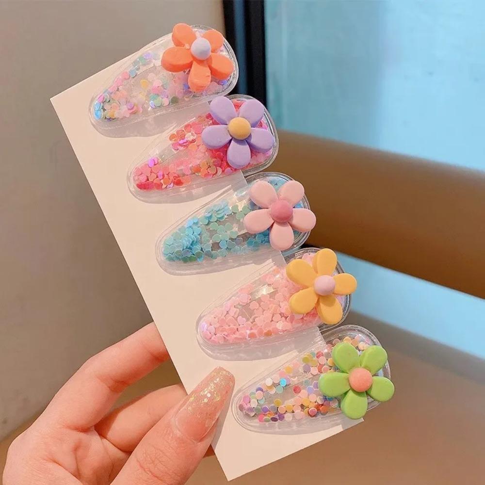Summer Cute Cartoon Fruit Hairpin Children Girls Hair Clip Broken Hair Side Clips Bangs Clip for Little Girls Sweet Headwear New