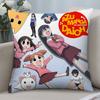 Anime A-Azumanga Daioh Pillow Case 3D Print Polyester Fiber 40*40 cm Home Sofa Throw Pillow Cover Decoration Festival Gift
