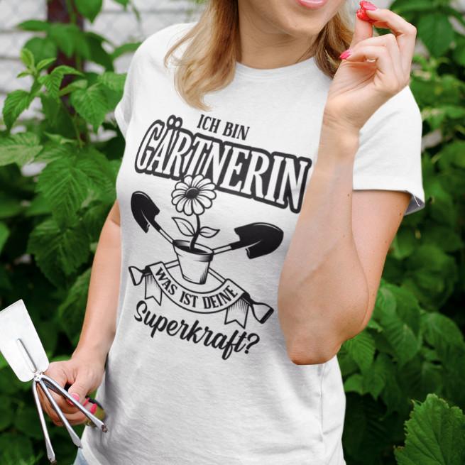 Ich bin Gärtnerin Was ist Ihr Super-Kleingarten Lustige Damen