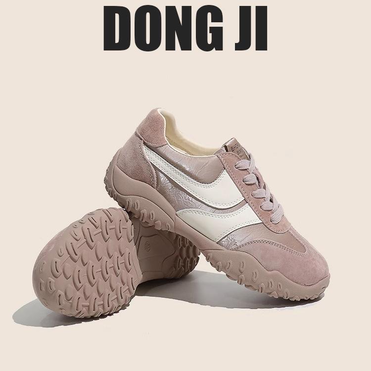 Retro German training shoes women's 2025 spring and summer new soft-soled Forrest Gump shoes breathable and thin, comfortable and versatile casual