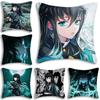 Muichiro Tokito Anime Kussenslopen Cartoon Sofa Decoratief Huis Dubbelzijdig Printen Kort Pluche Schattige Kussenhoes