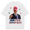 Biden For Donald Trump 2024 Maga Hat Funny Parody Custom Graphic T-Shirt
