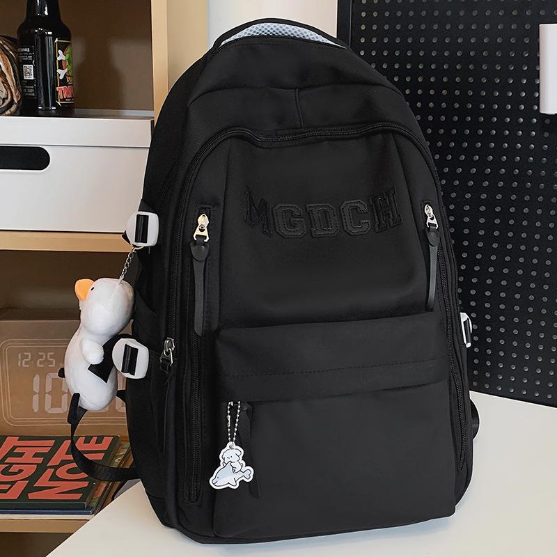 School Bag Elementary School Girl Alphabet Backpack Junior High School Student College Student Backpack