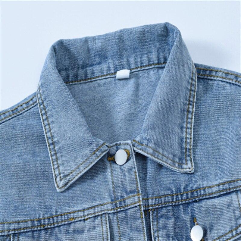 Denim Jacket Women Boyfriend Jean Coat Streetwear Harajuku Vintage Autumn Basic Outerwear Coat