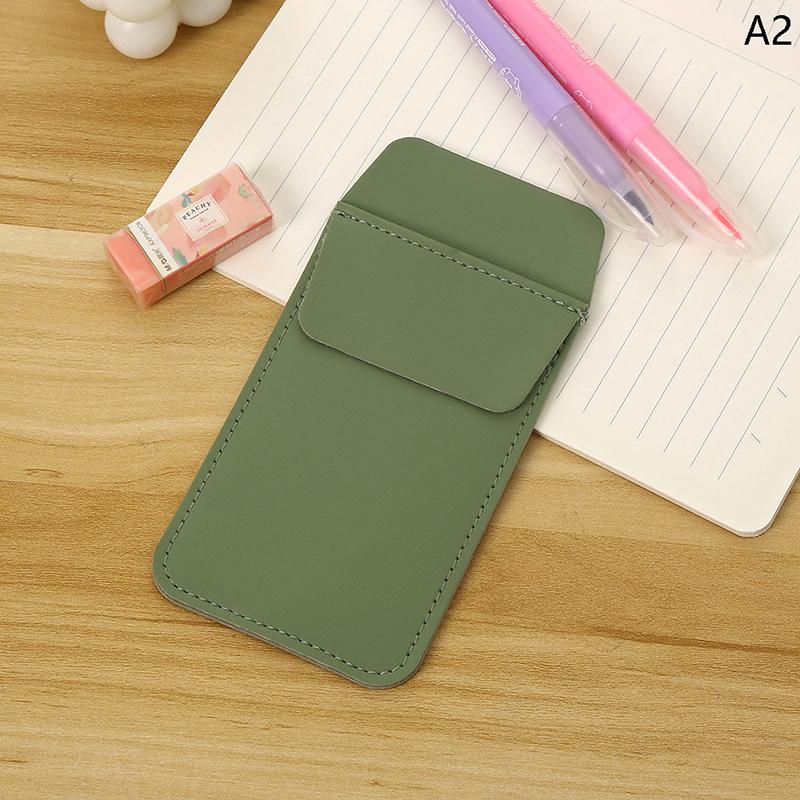 Pu Leather Pencil Bags For Clothes Pocket Doctor Nurse Staff Leak-Proof Pen