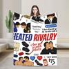Heated Rivalry Fuzzy Blankets Cute Hollanov Awesome Throw Blanket for  Sofa Bedding Lounge 150*125cm Quilt