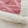 New Minimalist Hollow Jacquard Blanket Thickened Soft Warm Bed Blankets Quilt Multi Functional Sofa Blanket for Office Nap Time