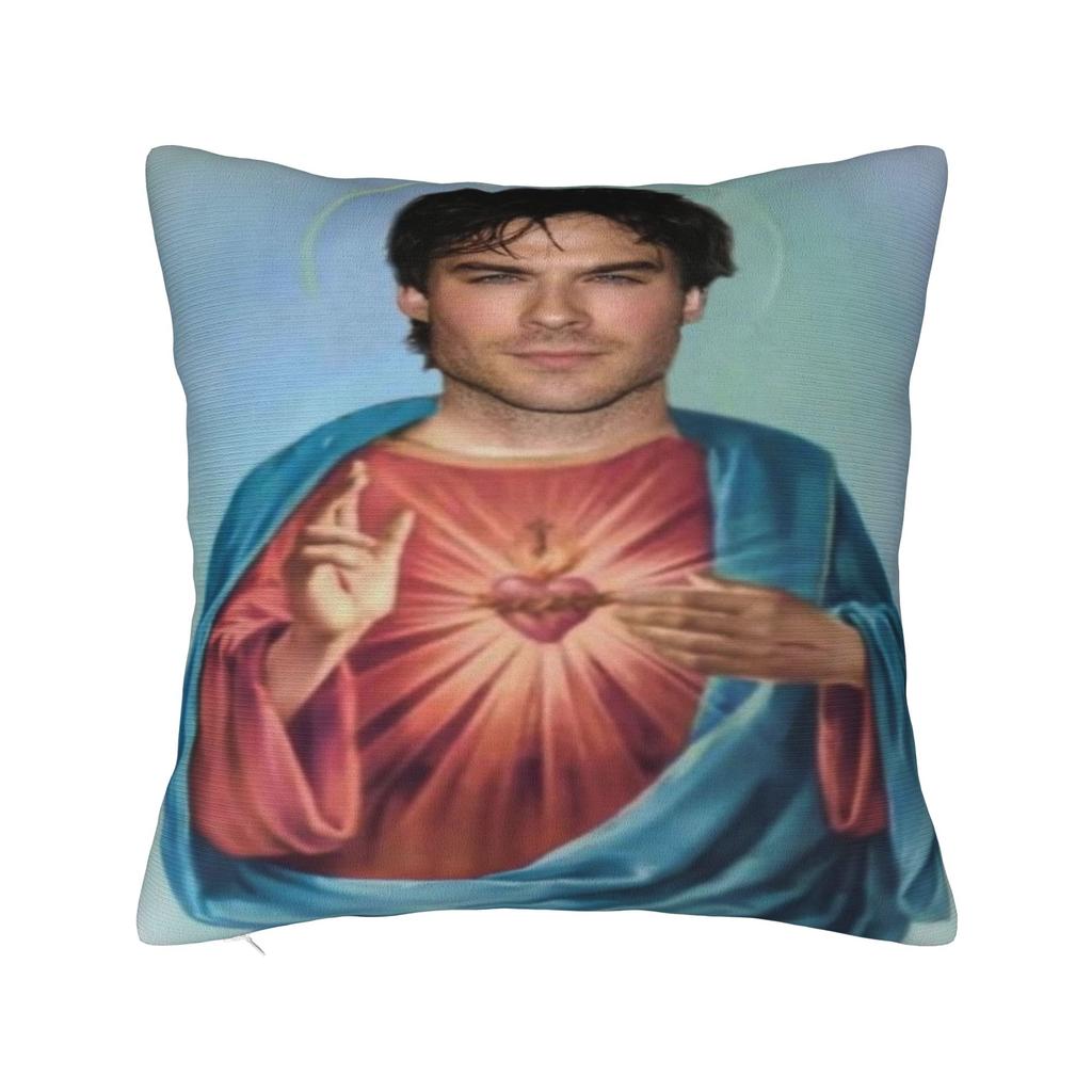 Décorations de maison Damon Salvatore Taies d'oreiller Accessoires Housse de coussin Carré Plusieurs tailles
