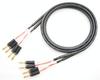 CANARE 4S6G Copper Wire with Banana Plug Speaker Cable Set of 2 Oxygen-Free (2.5m)