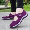Non-slip Soft Mom Sneakers Breathable Mesh Travel Casual Shoes for Women Comfort Lightweight Flat Sport Shoes 2025