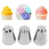 Set 3 Buc. Duze Mari pentru Decorat cu Glazură, Duze pentru Cremă, Sfaturi pentru Patiserie DIY pentru Deserturi, KTY