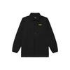 Solid Color Single-Breasted Collar Jacket Men Jackets Black VN0A5H9EBLK