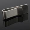 High Quality Stainless Steel Metal Money Clip Fashion Simple Silver Dollar Cash Clamp Holder Bill Clamp For Men Women