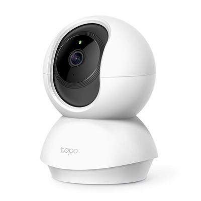 3 megapikselių tinklo kamera Naminių gyvūnėlių kamera Full HD patalpos kamera Naktinis fotografavimas 3 metų gamintojo garantija Tapo TP-Link Wi-Fi C210/A