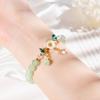 Colorful Flower Bracelet Elastic Bracelet Women Bracelet Beads Bracelet Wrist Jewelry Perfect for Party Wedding Gift