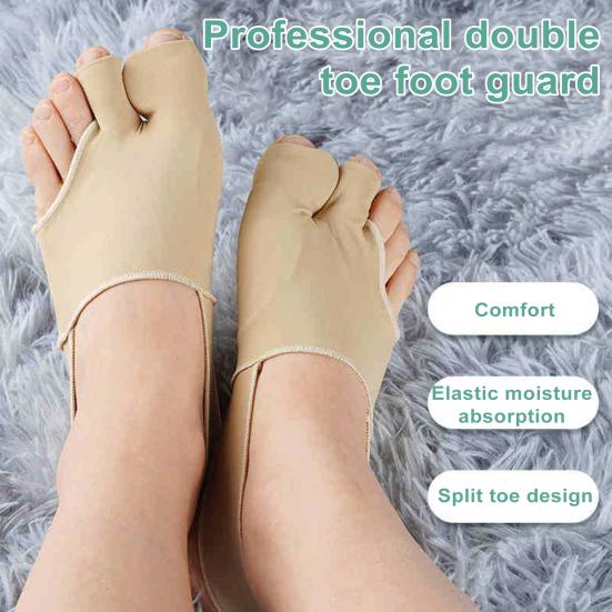 Zehen-Korrekturhülsen, Bunion-Korrektor, verstellbar, flexibel, atmungsaktiv, nicht reizend, Schmerzlinderung, postoperative Erholung, orthopädische Bunion-Schiene, groß