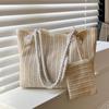 Fashion Large Capacity Straw Tote Bag Designer Women Handbags Handamde Woven Summer Beach Bag Casual Bali Big Purse