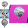 Grote discobal-heliumballonnen voor een schitterende nieuwjaarsfeestdecoratie in 2022.